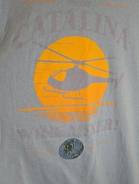 Step Brothers Catalina Wine Mixer Prestige Worldwide Graphic T-Shirt 3XL Blue